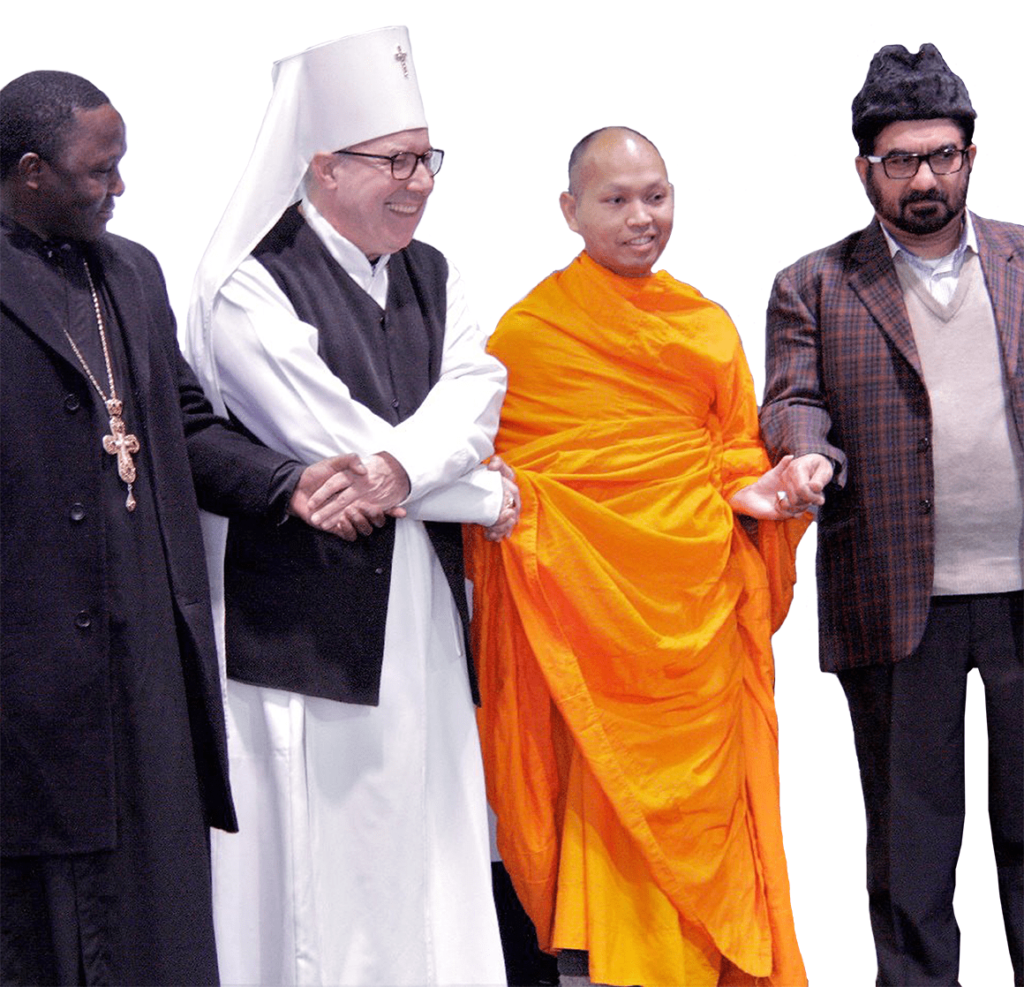 Interreligious representatives.